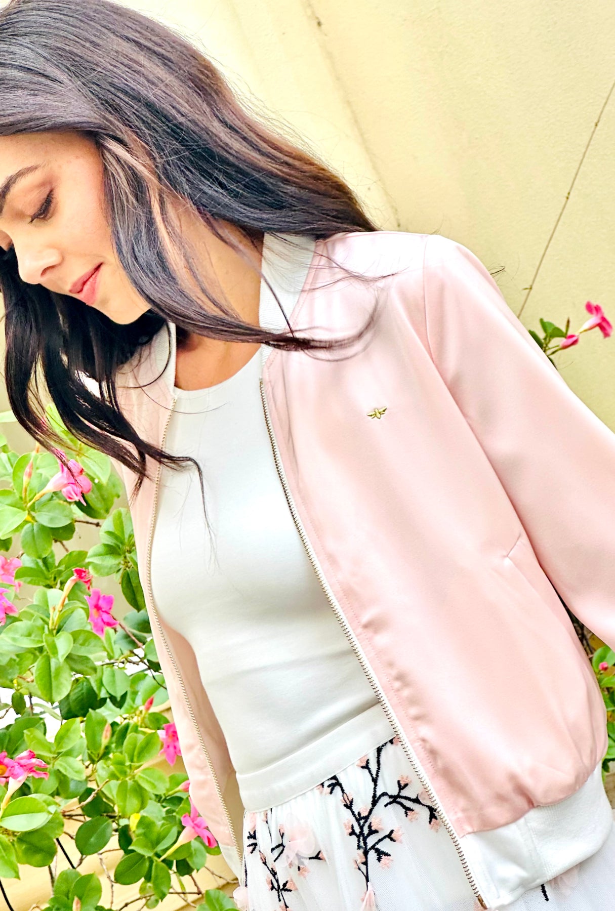 Gotta Have Bomber Jacket - Hint Of Pink 180 Collection
