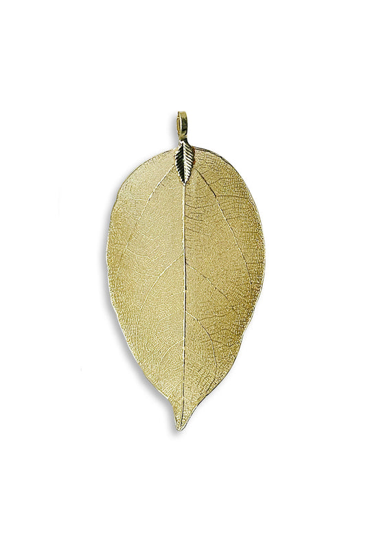 Gold Leaf Pendant