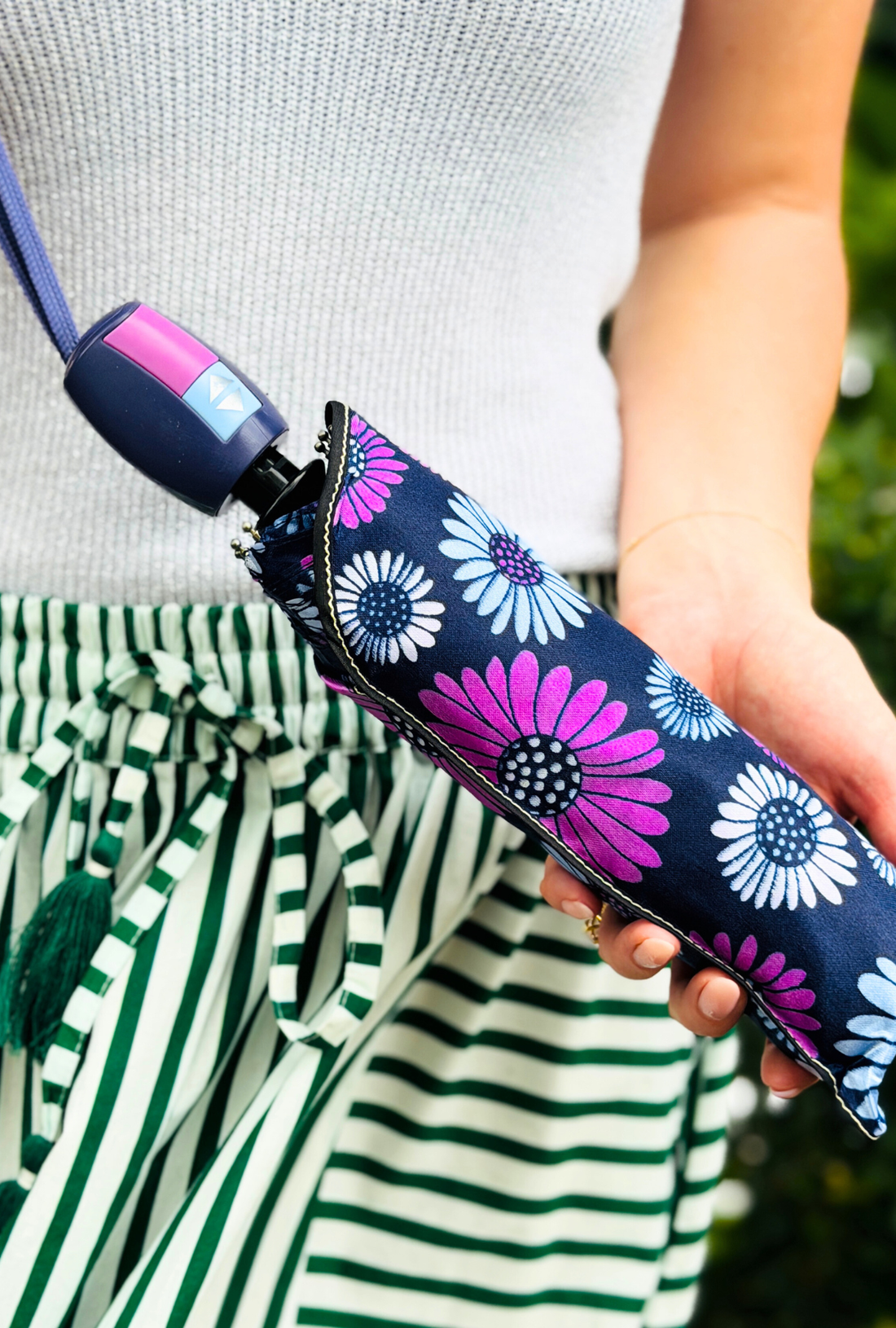 Stay Dry, Honey Umbrella - Pink