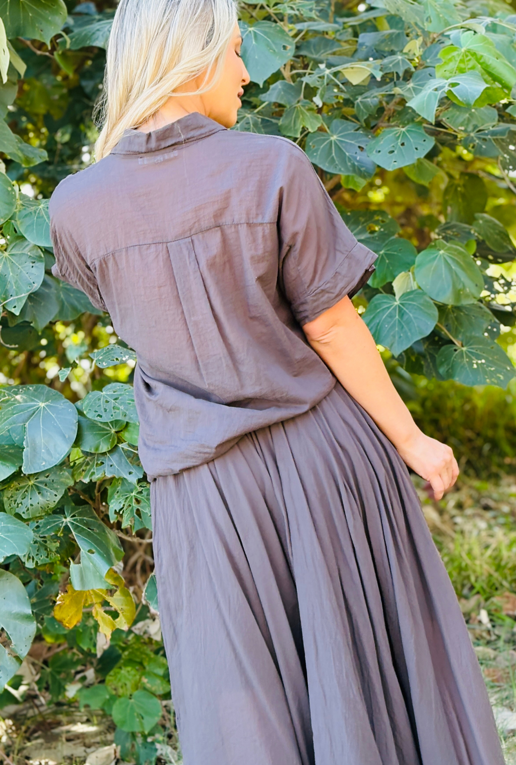 Tie Me Up Top - Cocoa