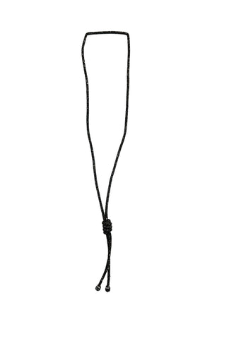 Knot Tonight Necklace Noir