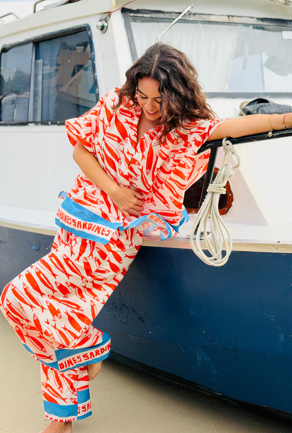 Something’s Fishy Pant - Red