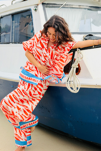 Something’s Fishy Pant - Red