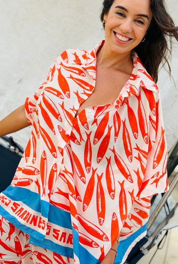 Something’s Fishy Top - Red