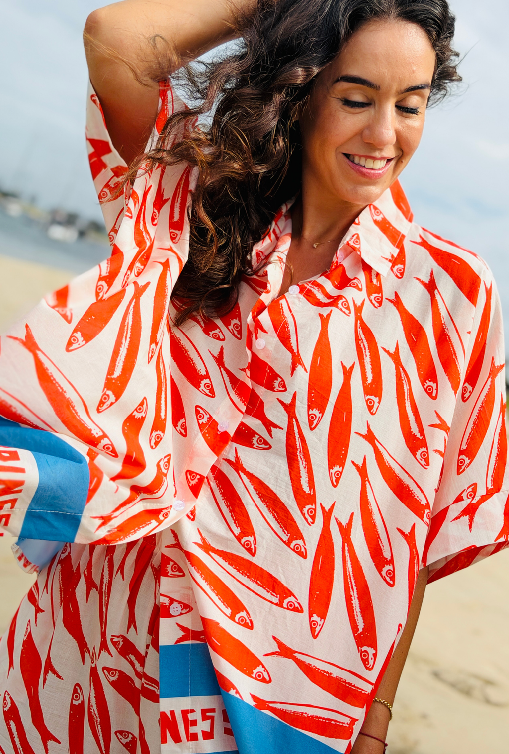 Something’s Fishy Top - Red