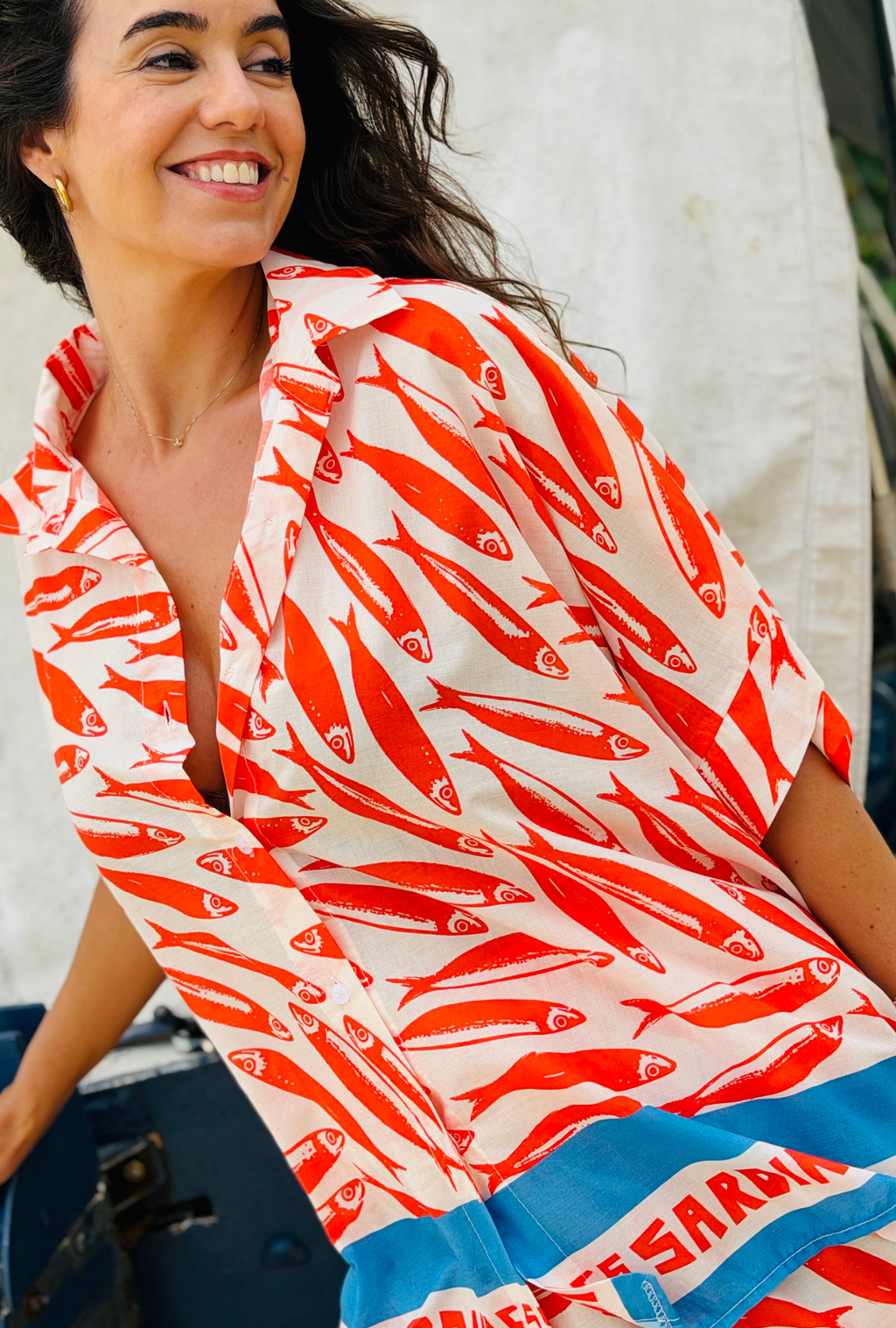 Something’s Fishy Top - Red