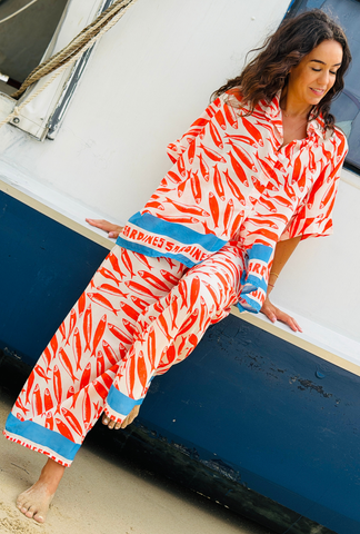 Something’s Fishy Pant - Red