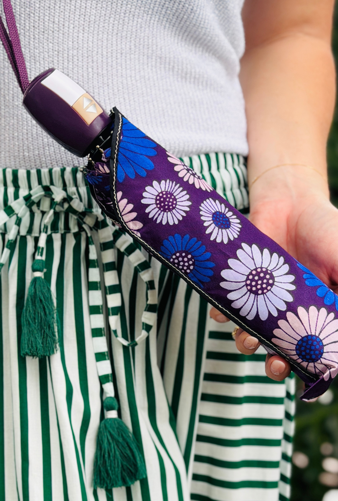 Stay Dry Honey Umbrella - Purple