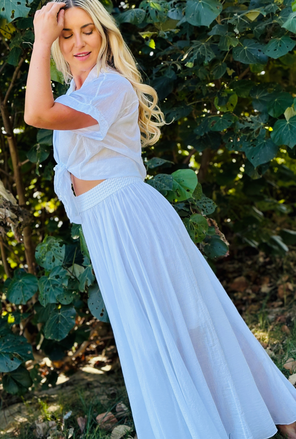 No Ties Attached Skirt - Daisy