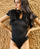 The Keyhole Bodysuit - Onyx 180 Collection