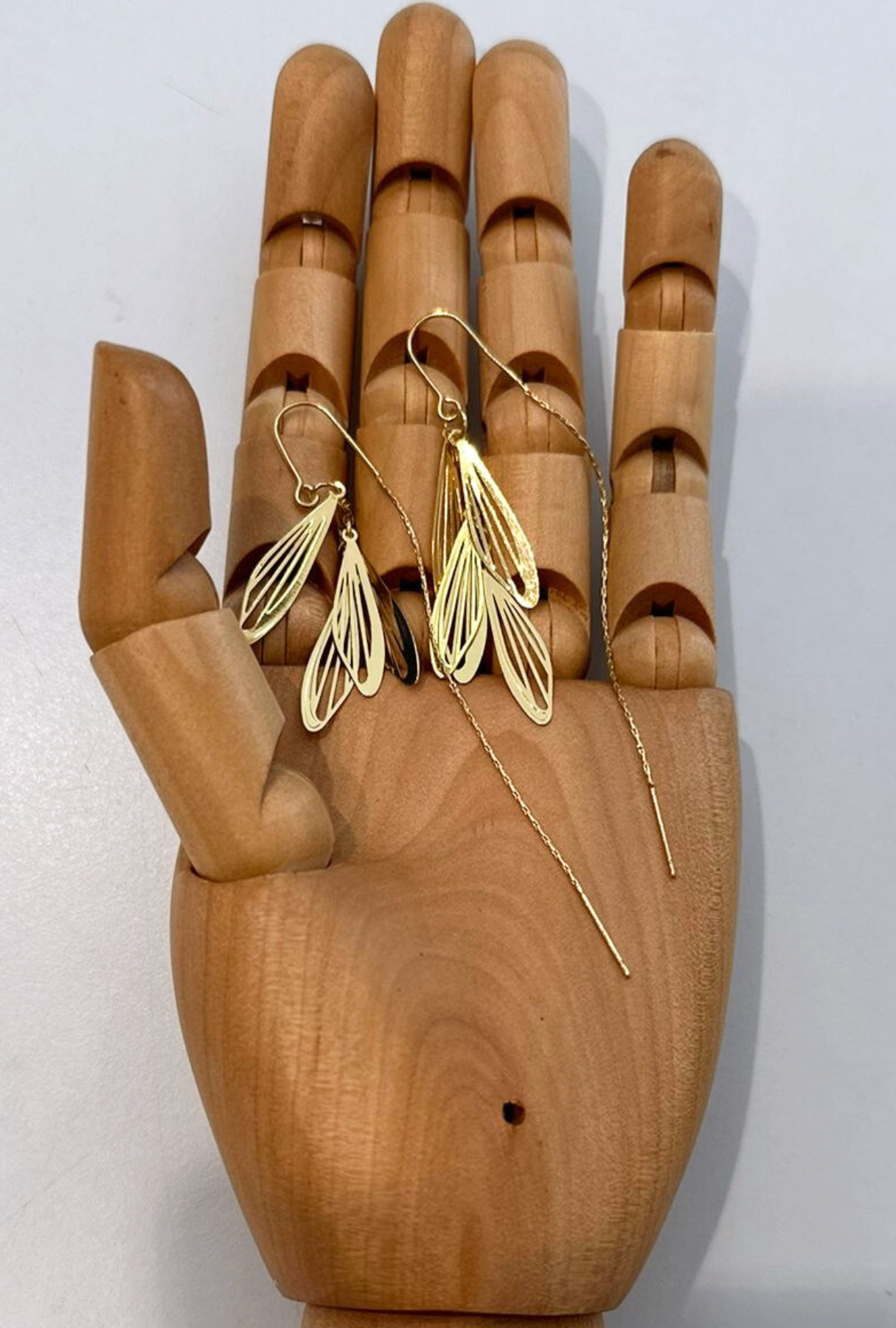 WINGED GOLD EARRINGS