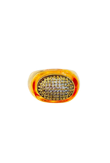 Sovereign Amber Ring