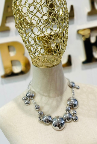 Effervessence Silver Necklace