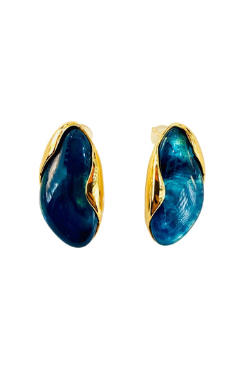 Current Azure Earrings