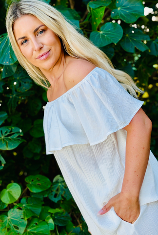 Laidback Luxe Layered Top - Daisy