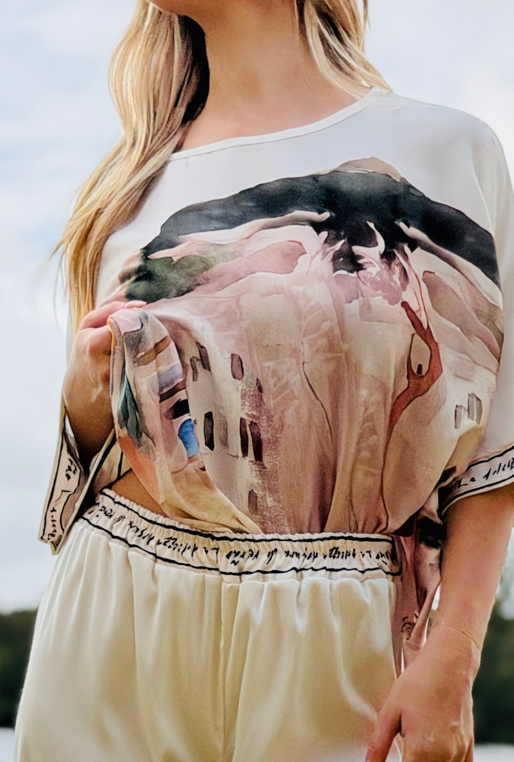 Pretty in Paint Pant - Natural