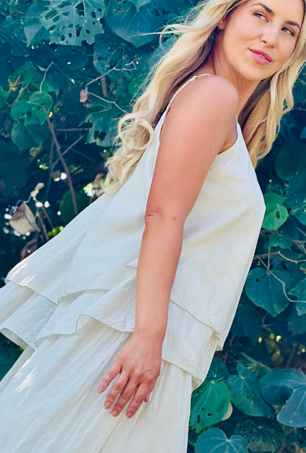 Untied & Fancy Free Top - Pebble