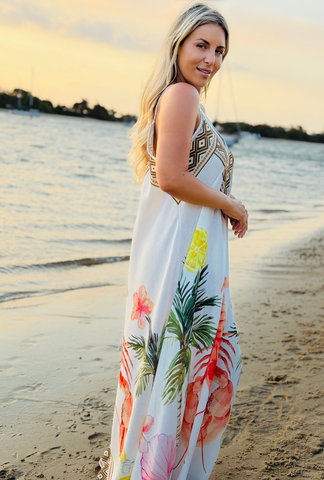 The Favourite Linen Dress - Lobster