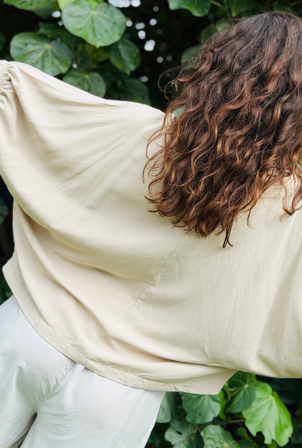 Take It Or Sleeve It Top - Natural