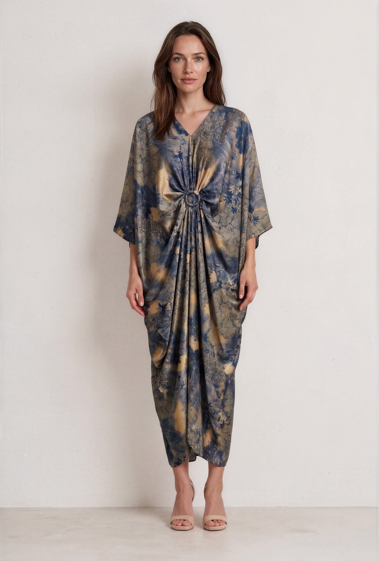 Heaven Sent Dress - Blue Jungle