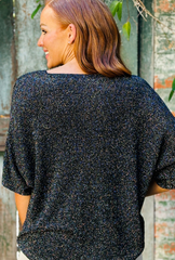 Born To Sparkle Top - Midnight