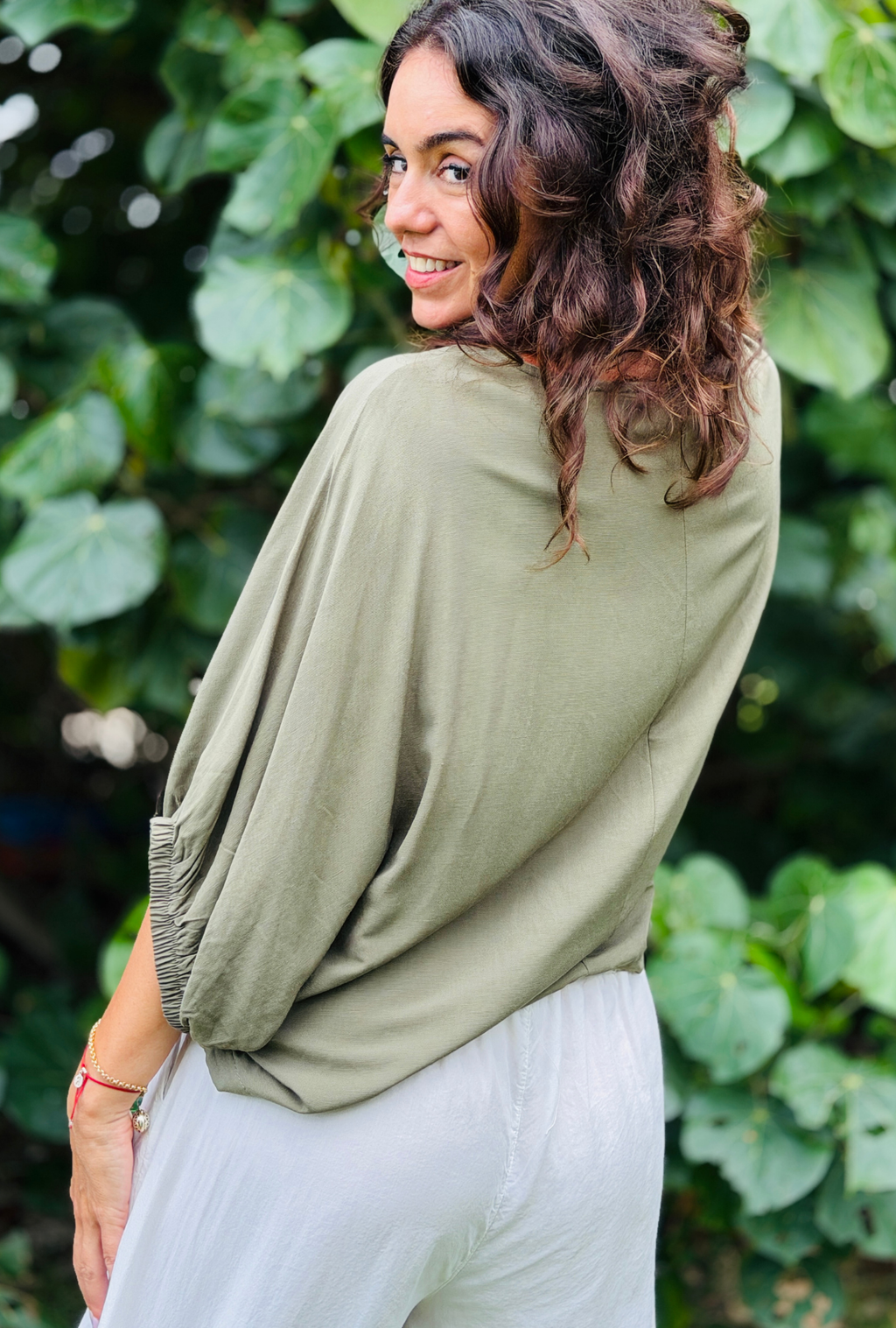 Take It Or Sleeve It Top - Sage