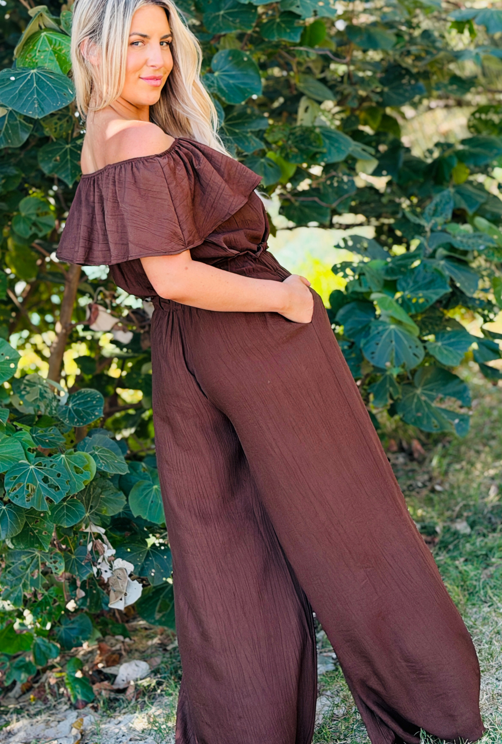 Laidback Luxe Pants - Chocolate