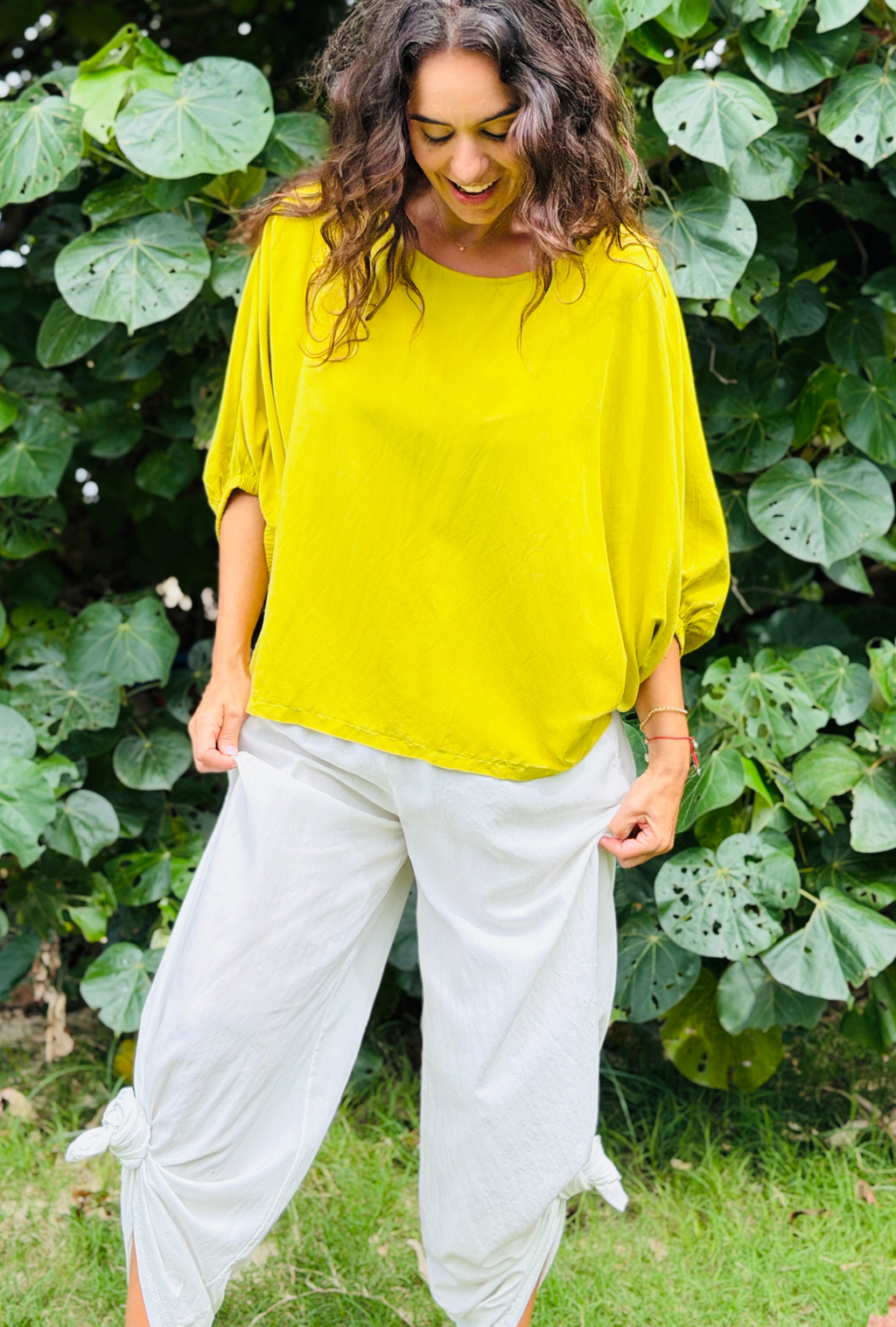 Take It Or Sleeve It Top - Mustard