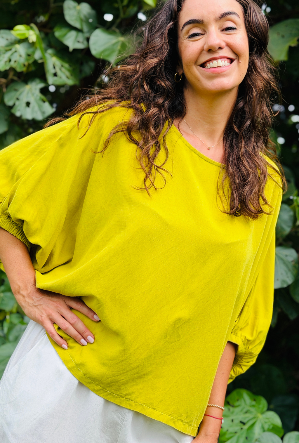 Take It Or Sleeve It Top - Mustard