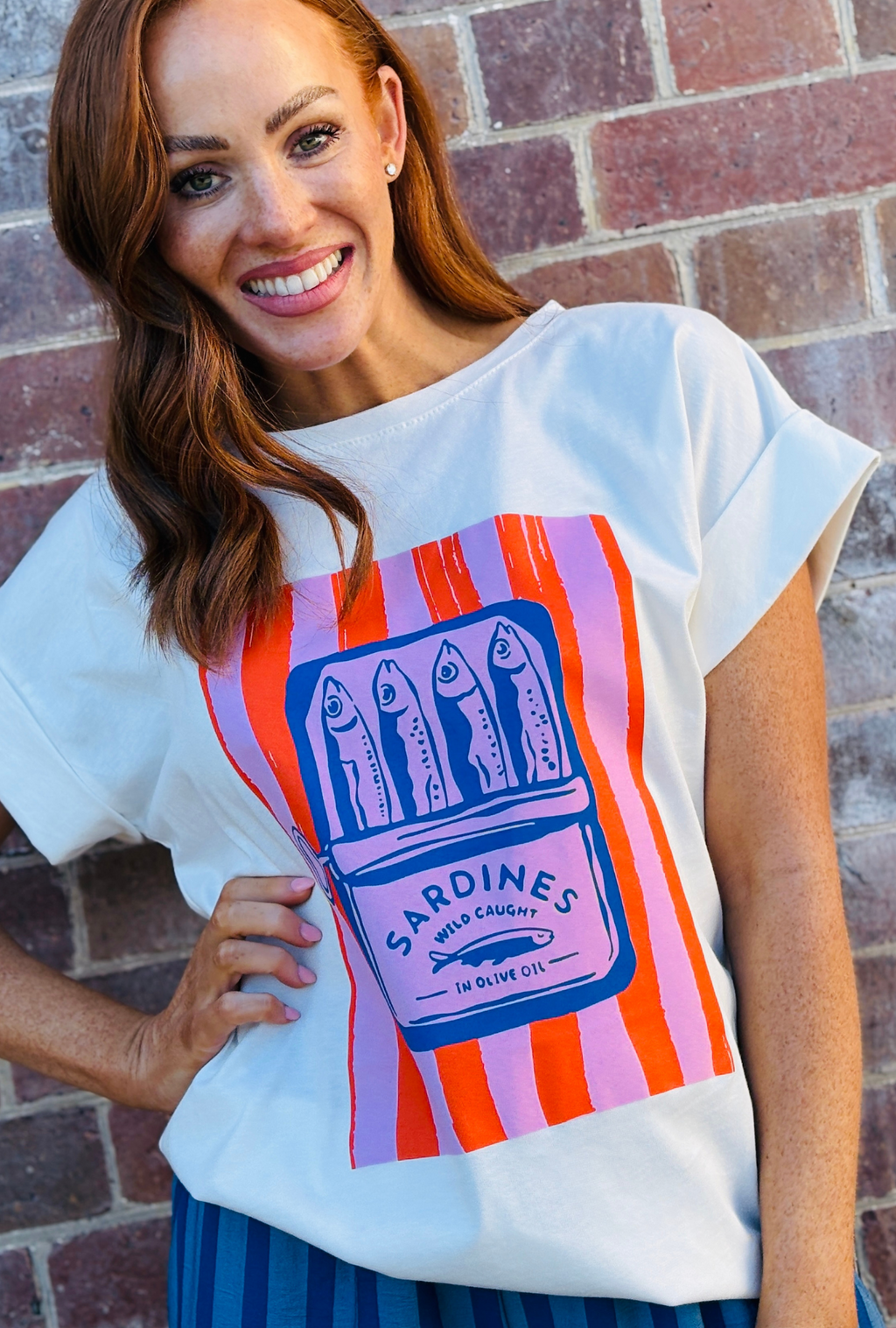 Packed with Style Tee - Blue