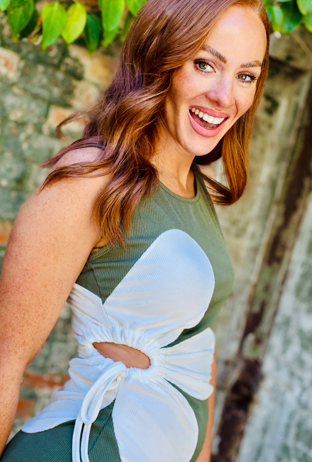 Pretty Little Daisy Dress - Sage