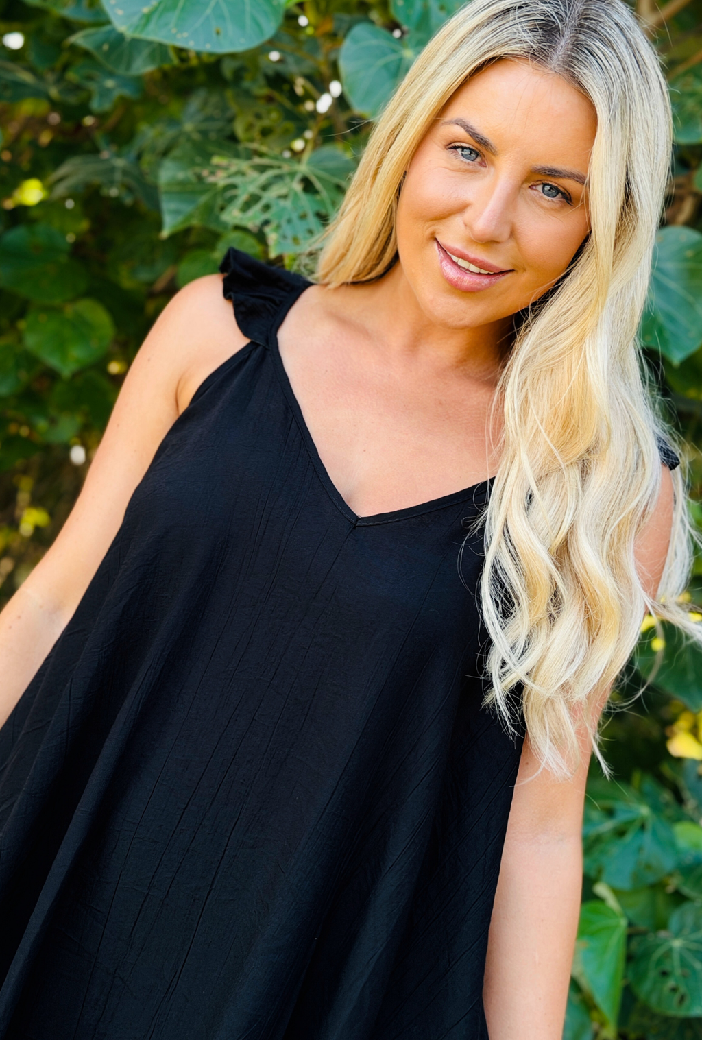 Laidback Luxe Dress - Onyx