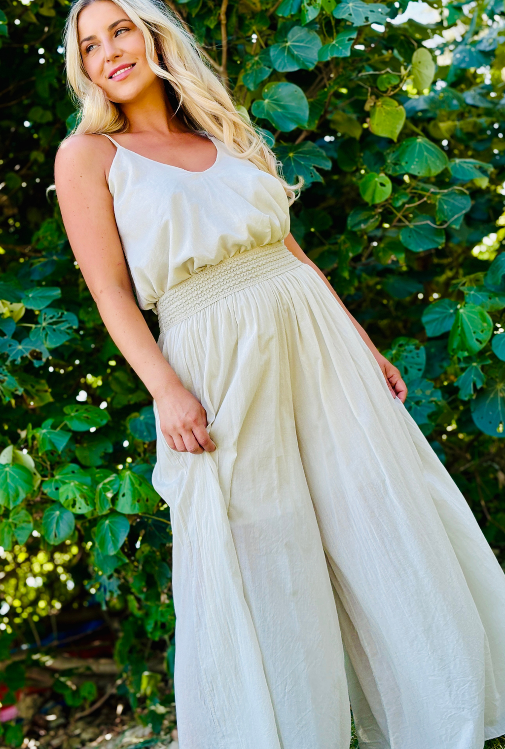 No Ties Pants - Pebble