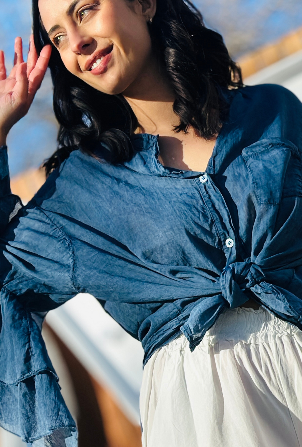 Thrill Of The Frill - Navy