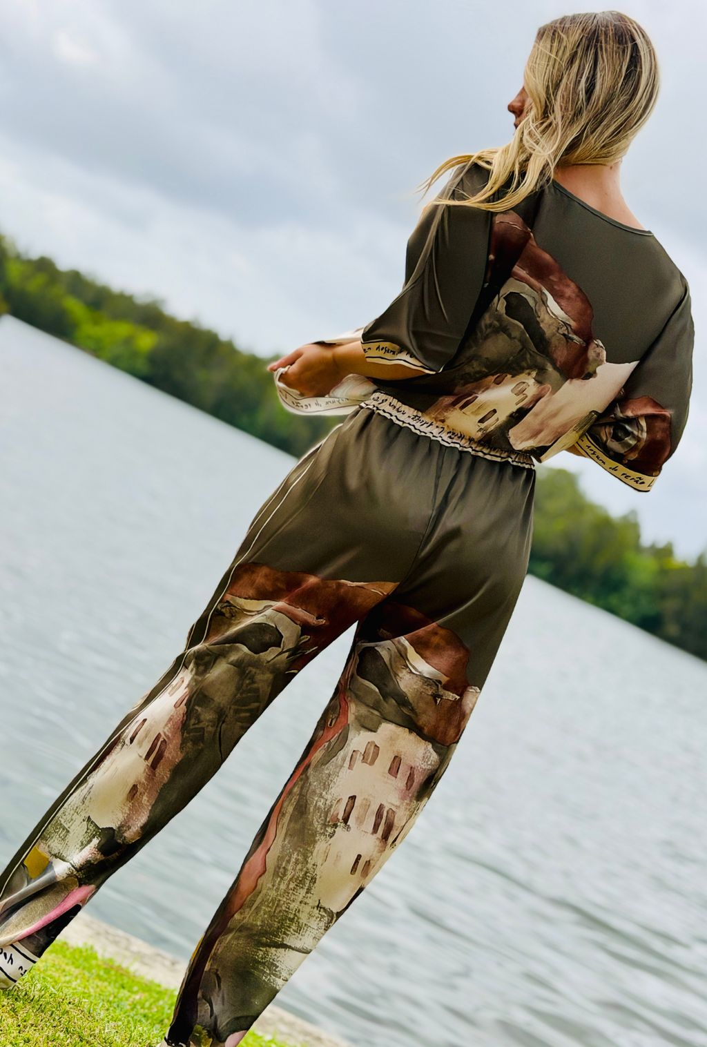 Pretty in Paint Pant - Sage