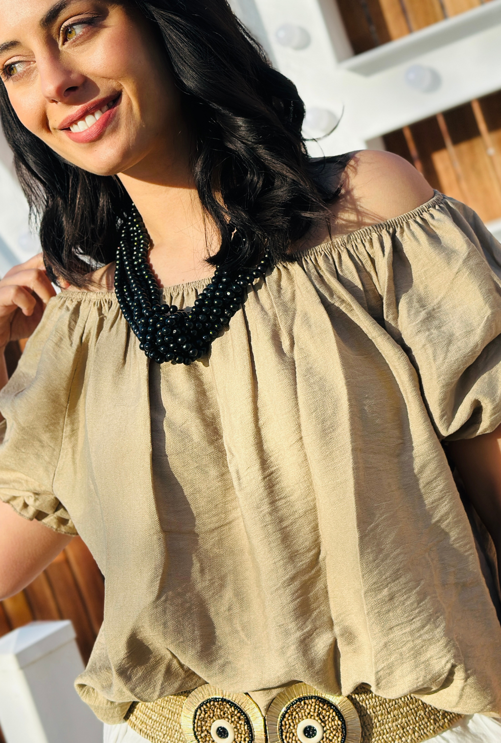 Sleeve Me Be Short Sleeve - Mocha