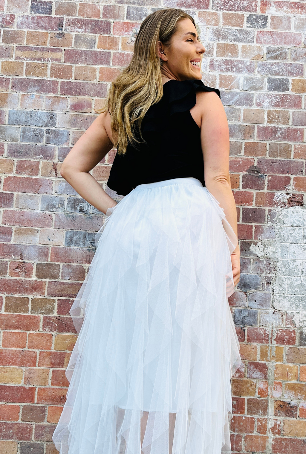 Looking for Love Skirt - Crystal