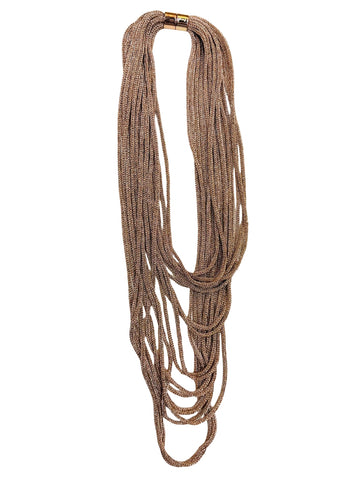 Chain Reaction Copper Necklace