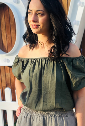 Sleeve Me Be Short Sleeve - Sage