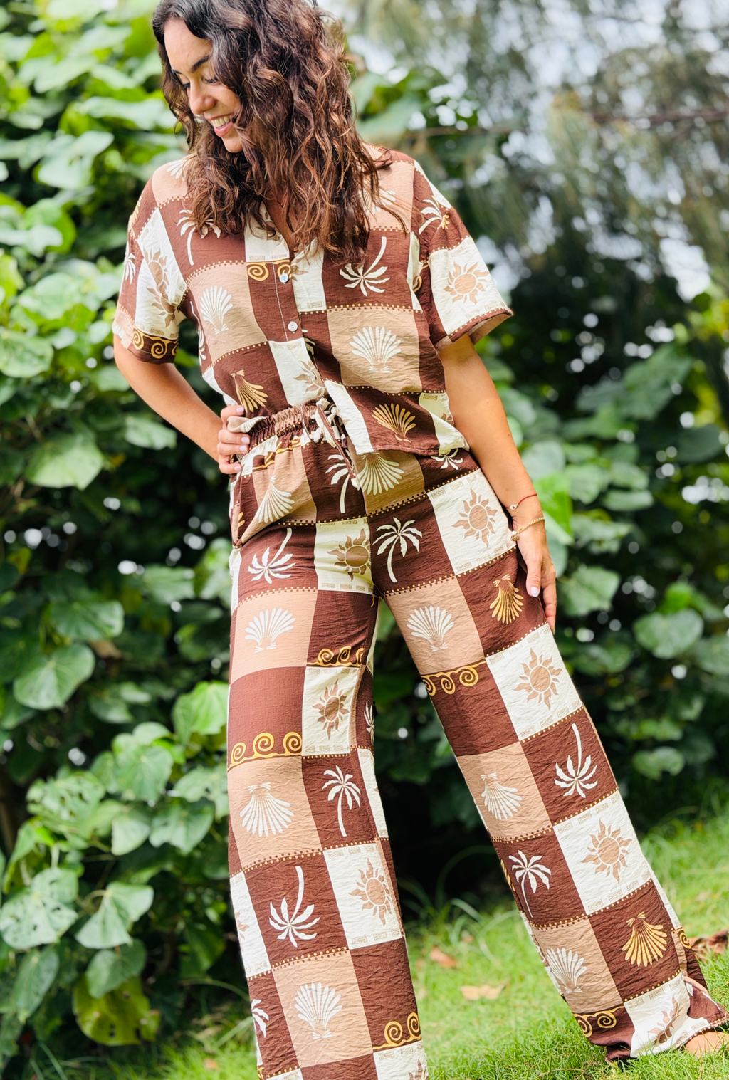 Check Me Out Pants - Brown