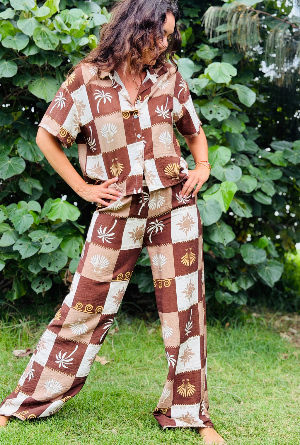 Check Me Out Pants - Brown