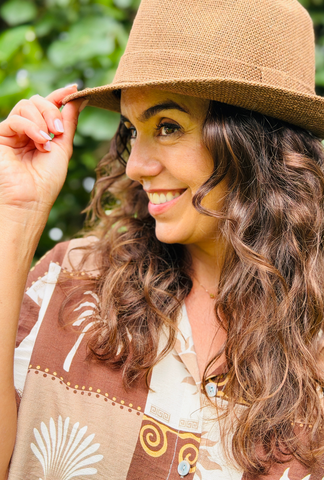 La Petite Brim Hat - Chocolate