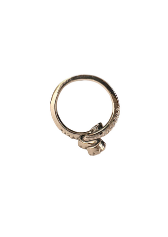 Silver Charmed Ring