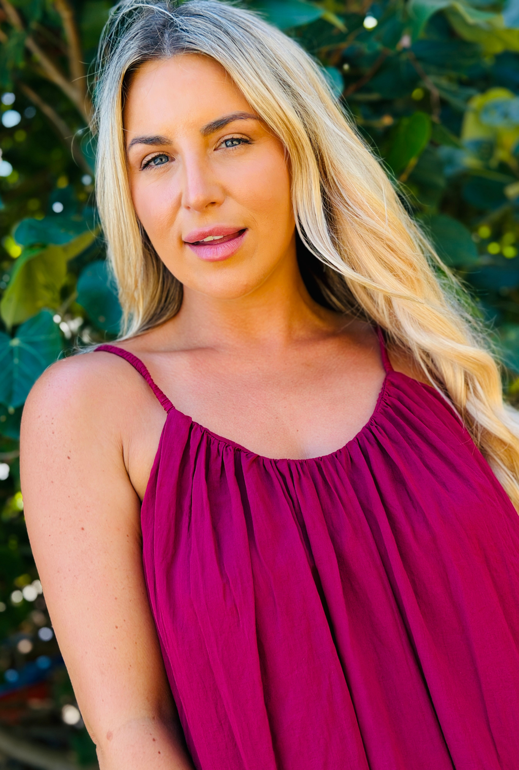 Tied You Over Short Dress - Cherry