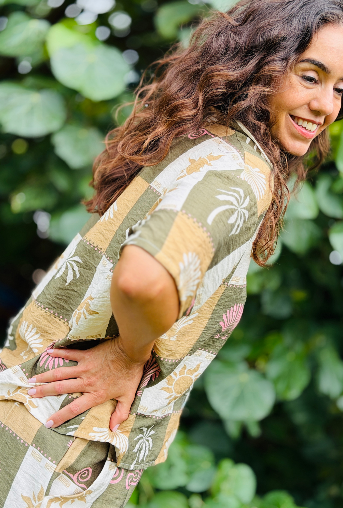 Check Me Out Top - Green