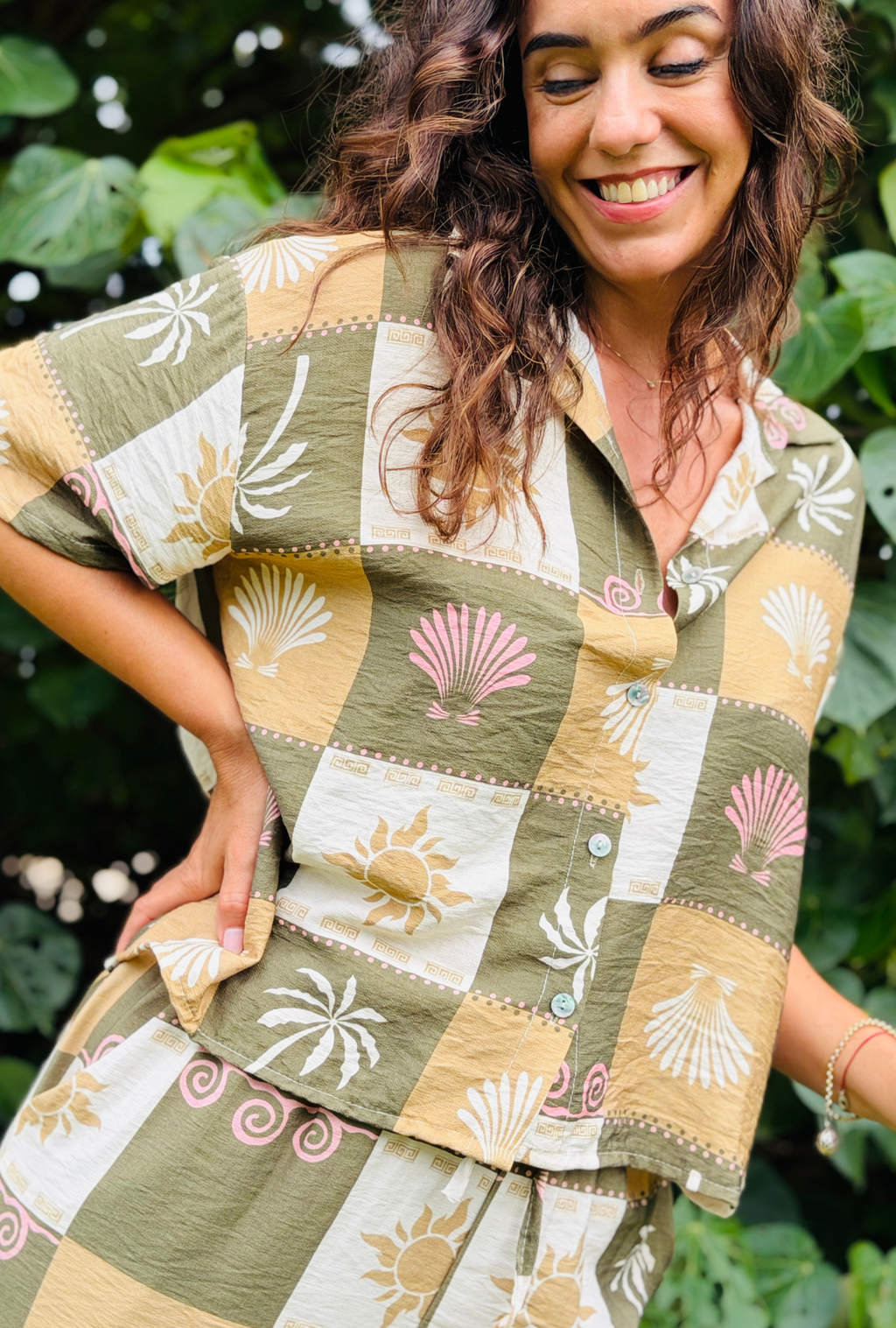 Check Me Out Top - Green