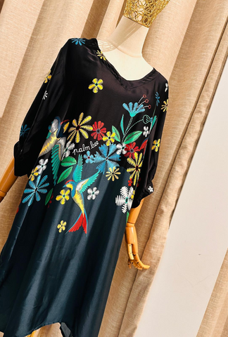 Birds and Blooms Dress