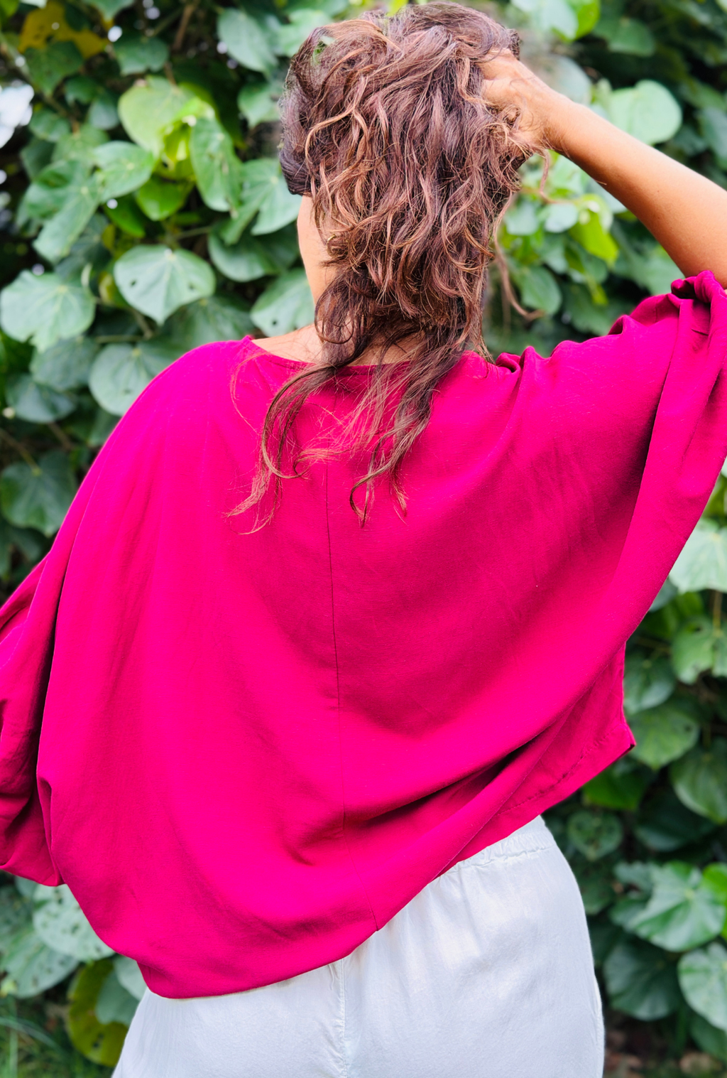 Take It Or Sleeve It Top - Plum
