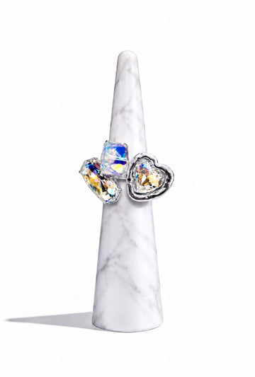 Hearts on Fire Silver Ring