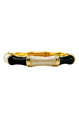 Black Bamboo Bangle